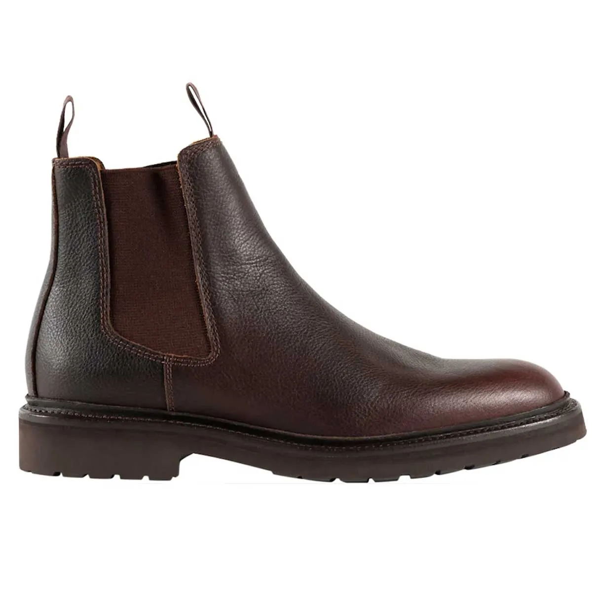 40% OFF BARKER Camborne Xtra Lite Chelsea Boots - Mens - Brown Grain Pull Up - Size UK 7.5