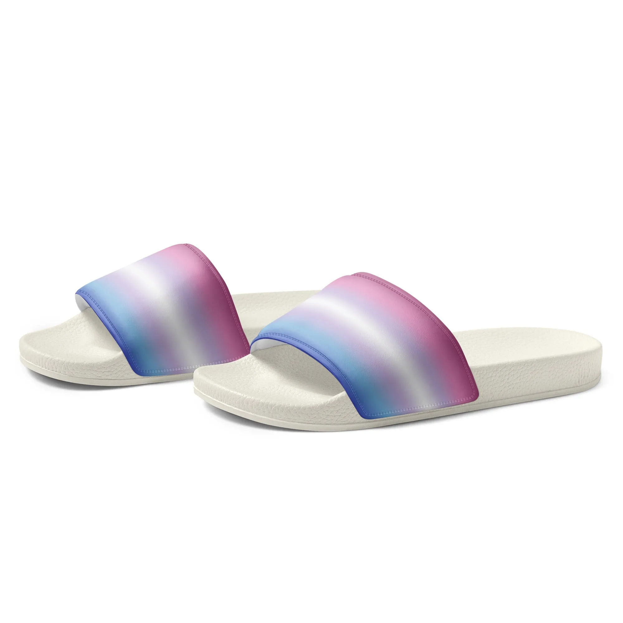 Bigender Pride Womens Slides Sandals