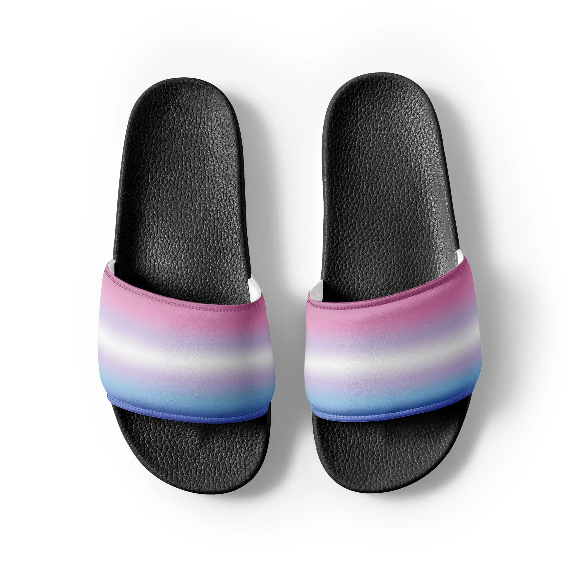 Bigender Pride Womens Slides Sandals