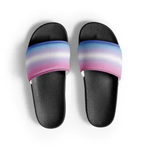 Bigender Pride Womens Slides Sandals