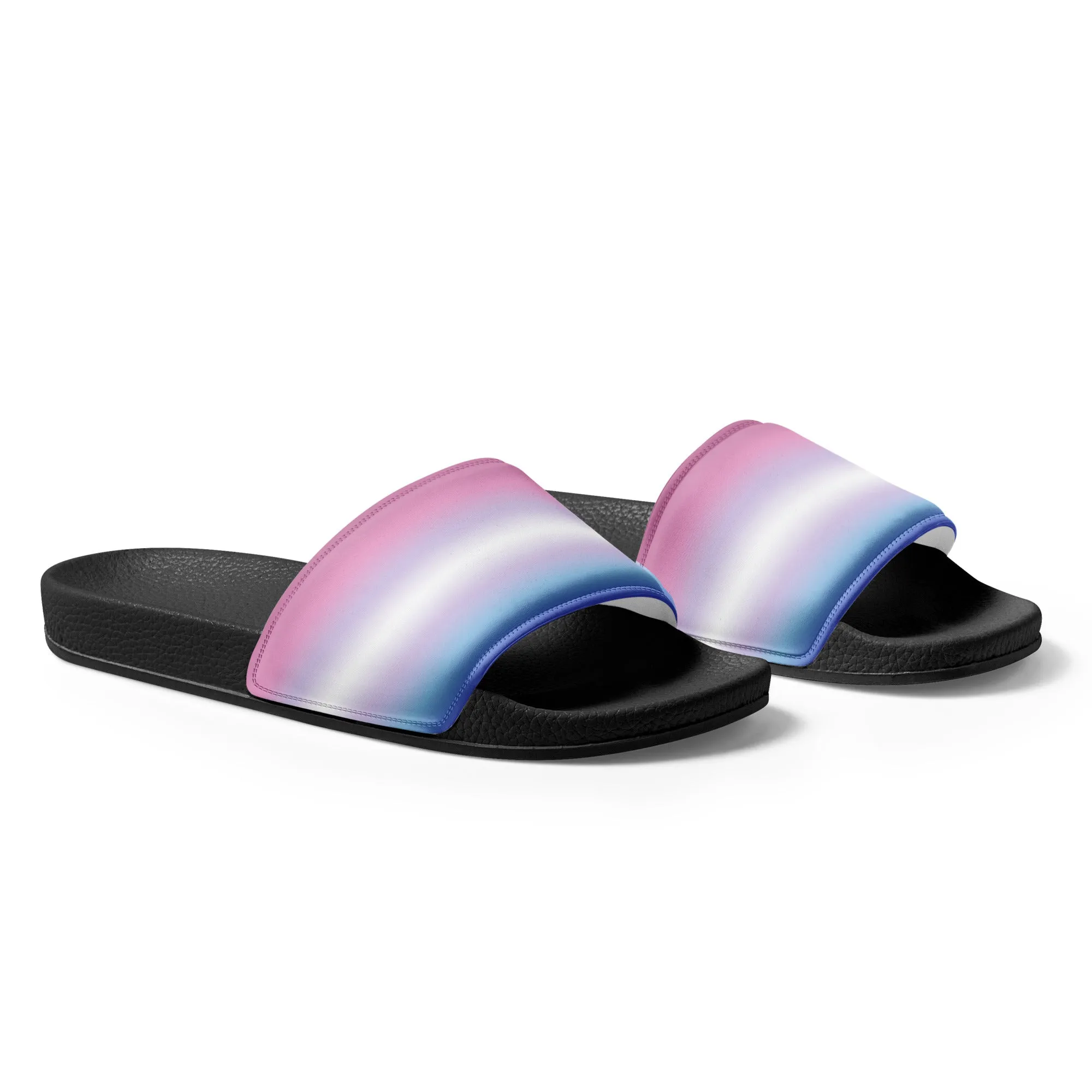 Bigender Pride Womens Slides Sandals