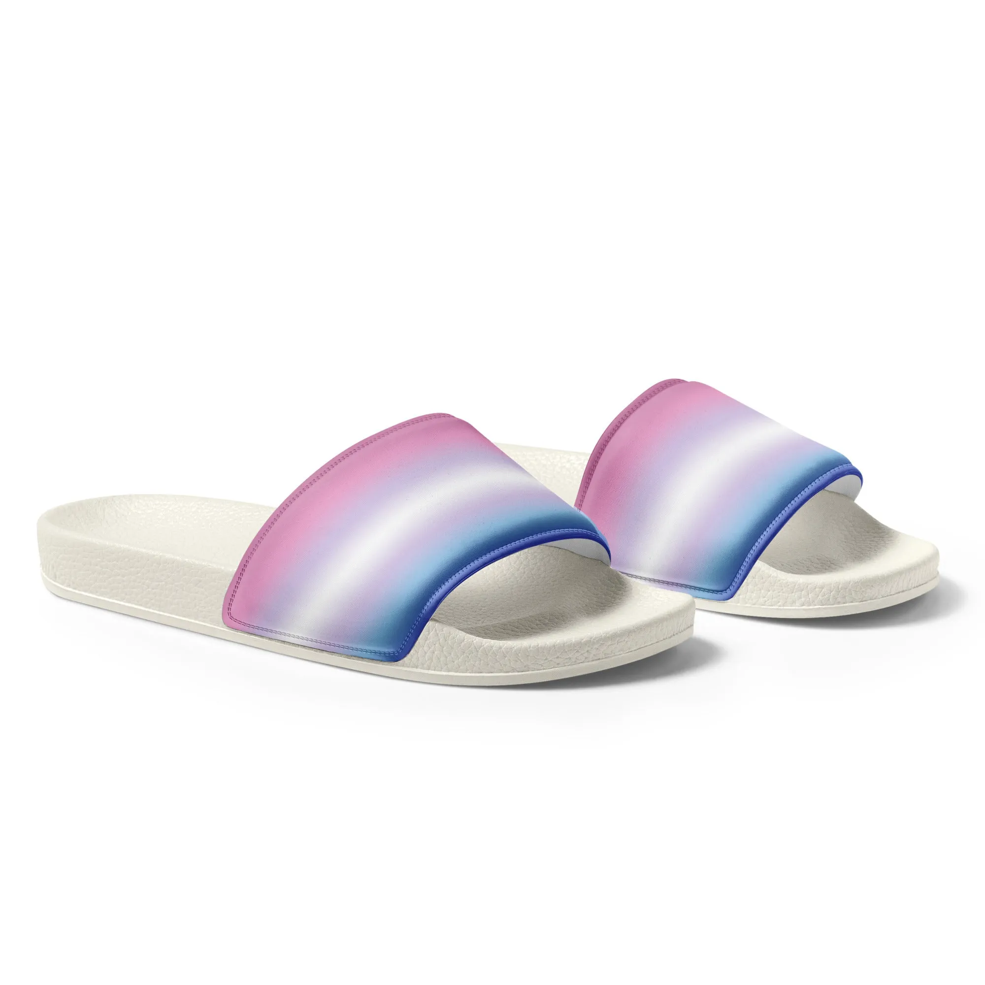 Bigender Pride Womens Slides Sandals