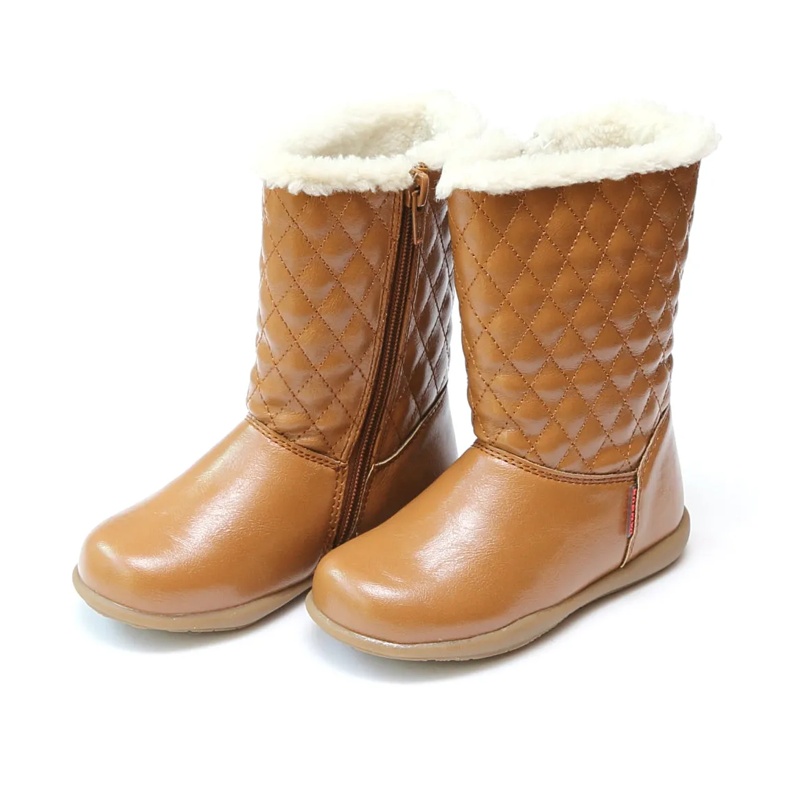 Boots Quilted Faux Fur Winter | Ebba