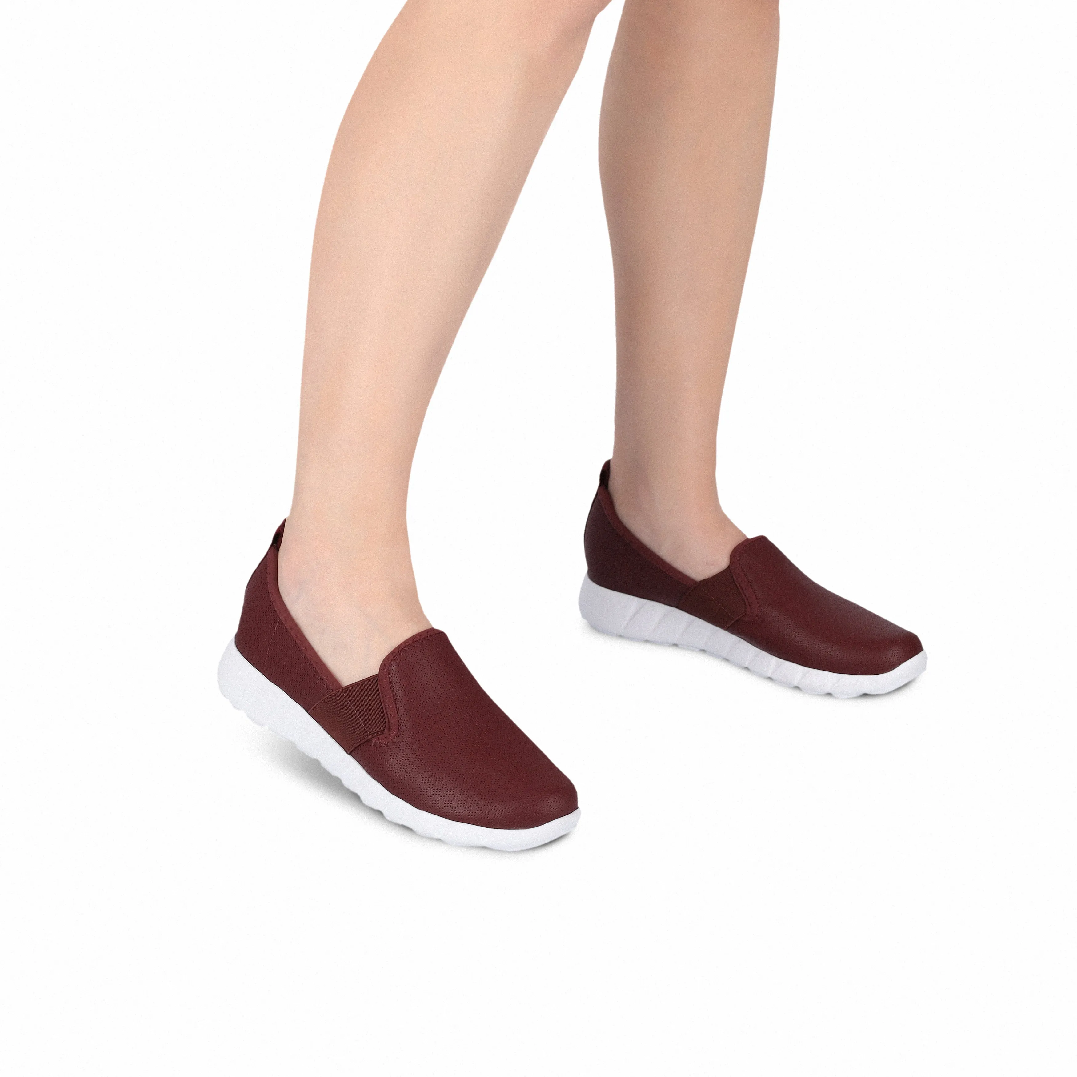 Burgundy Sneakers for Women (970.076)