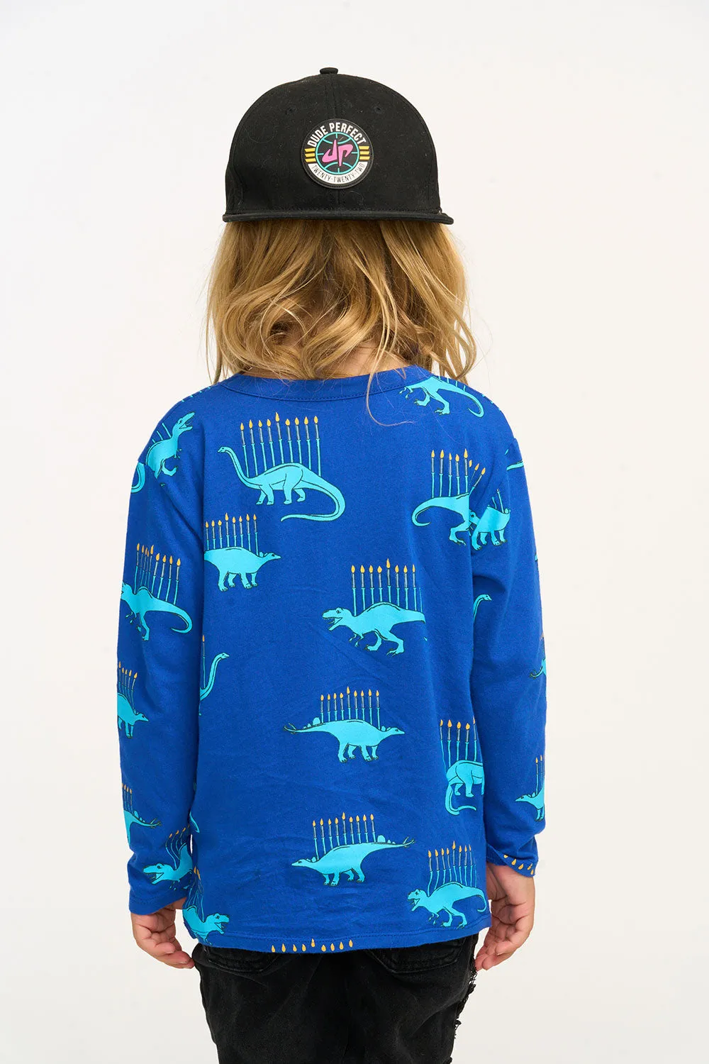 CHA Menorasuarus Boys Menorah Tee Shirt Hanukkah