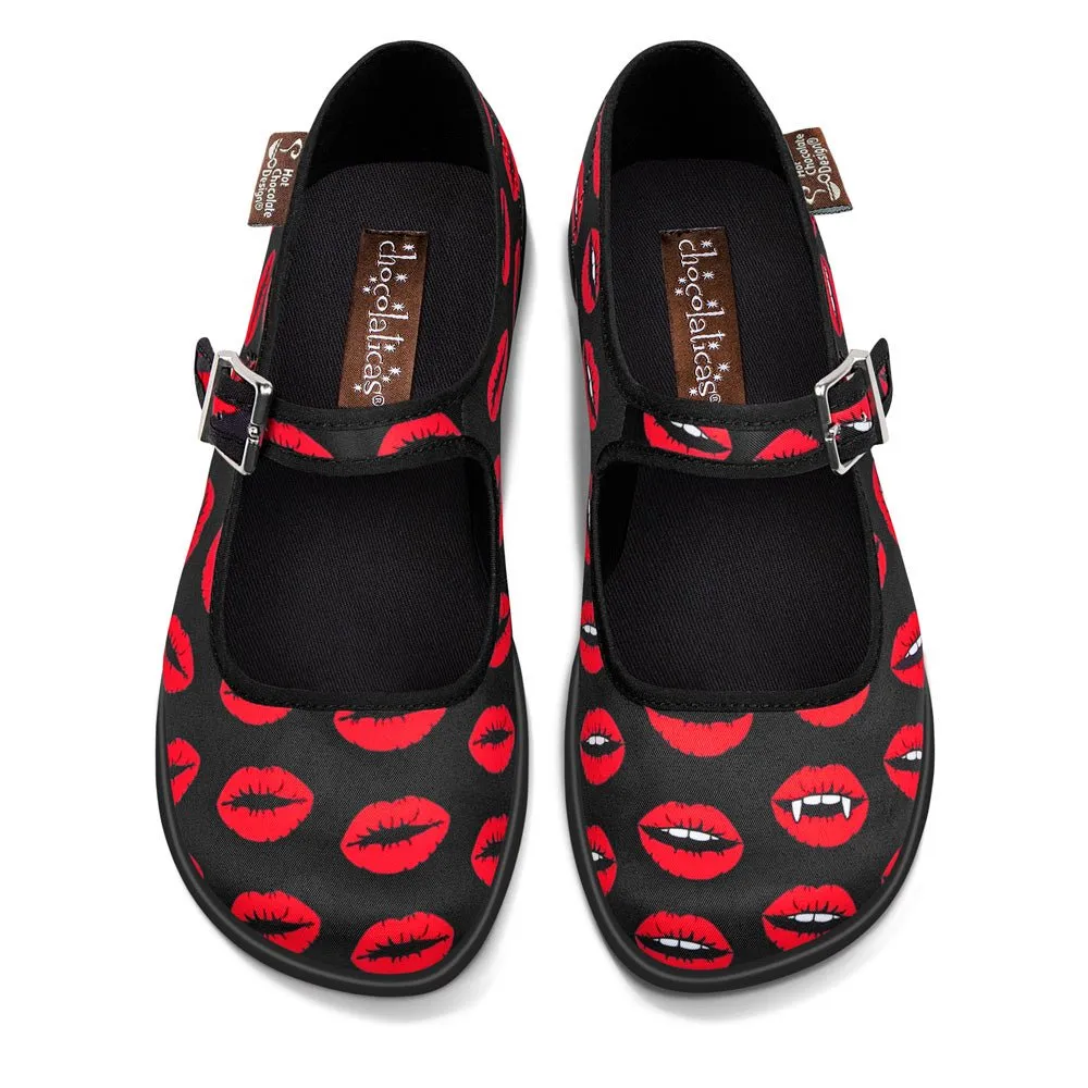 Chocolaticas® KISS ME Women's Mary Jane Flat