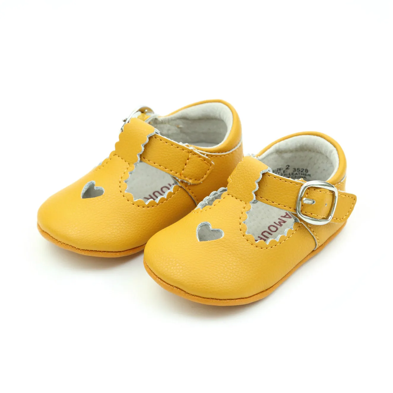 Crib Shoes Heart Crib Mary Jane For Infants | Rosalie