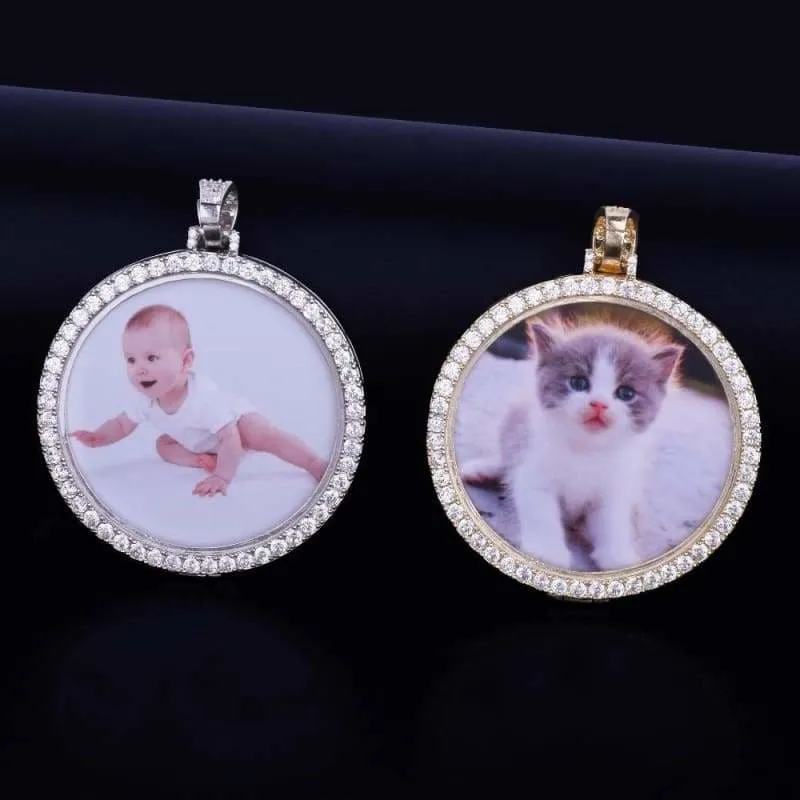 Custom Photo Necklace Pendant