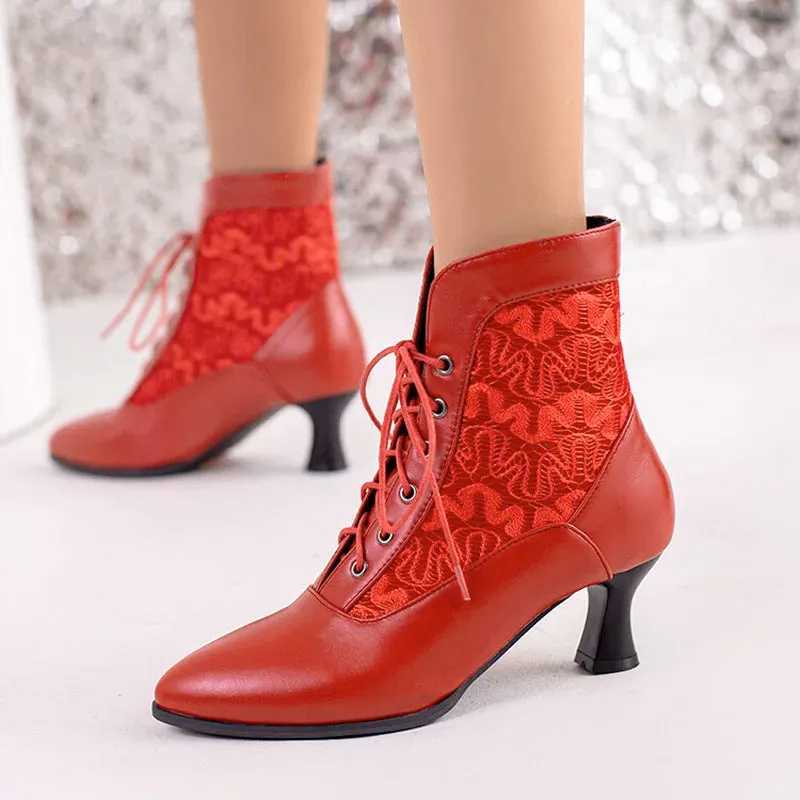 Elegant Pointed Toe Women's Boots