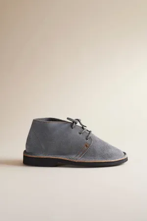 Erongo Vellies in Grey Suede