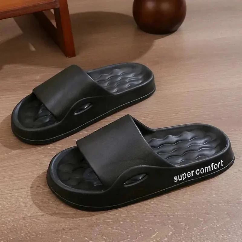 Fashion Men's Summer Ligtweight EVA Indoor Home Sandals Slippers Shoes Men Slippers Outdoor Students Women Comfortable Slides