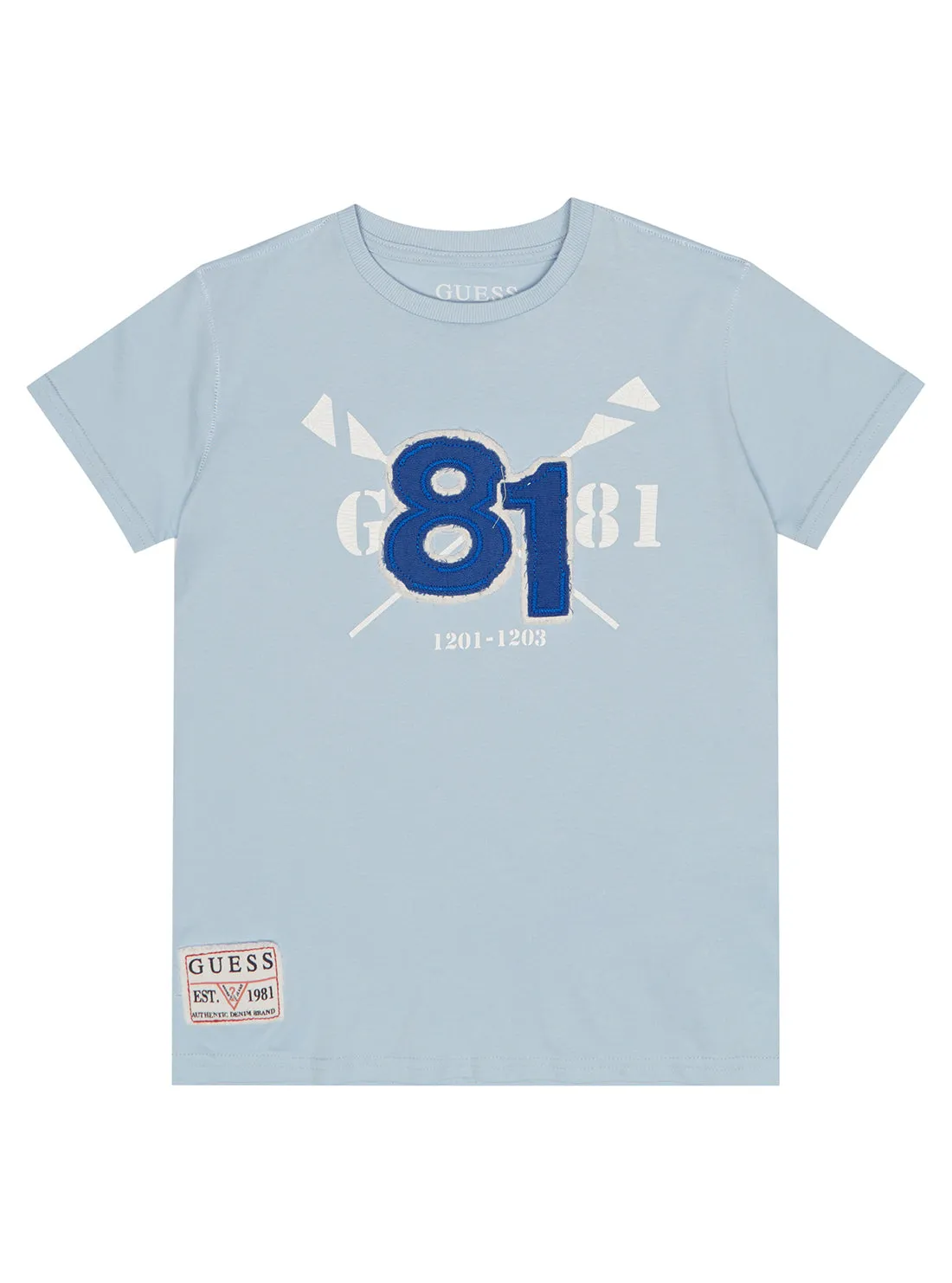 Frosted Blue Guess 81 T-Shirt (2-7)