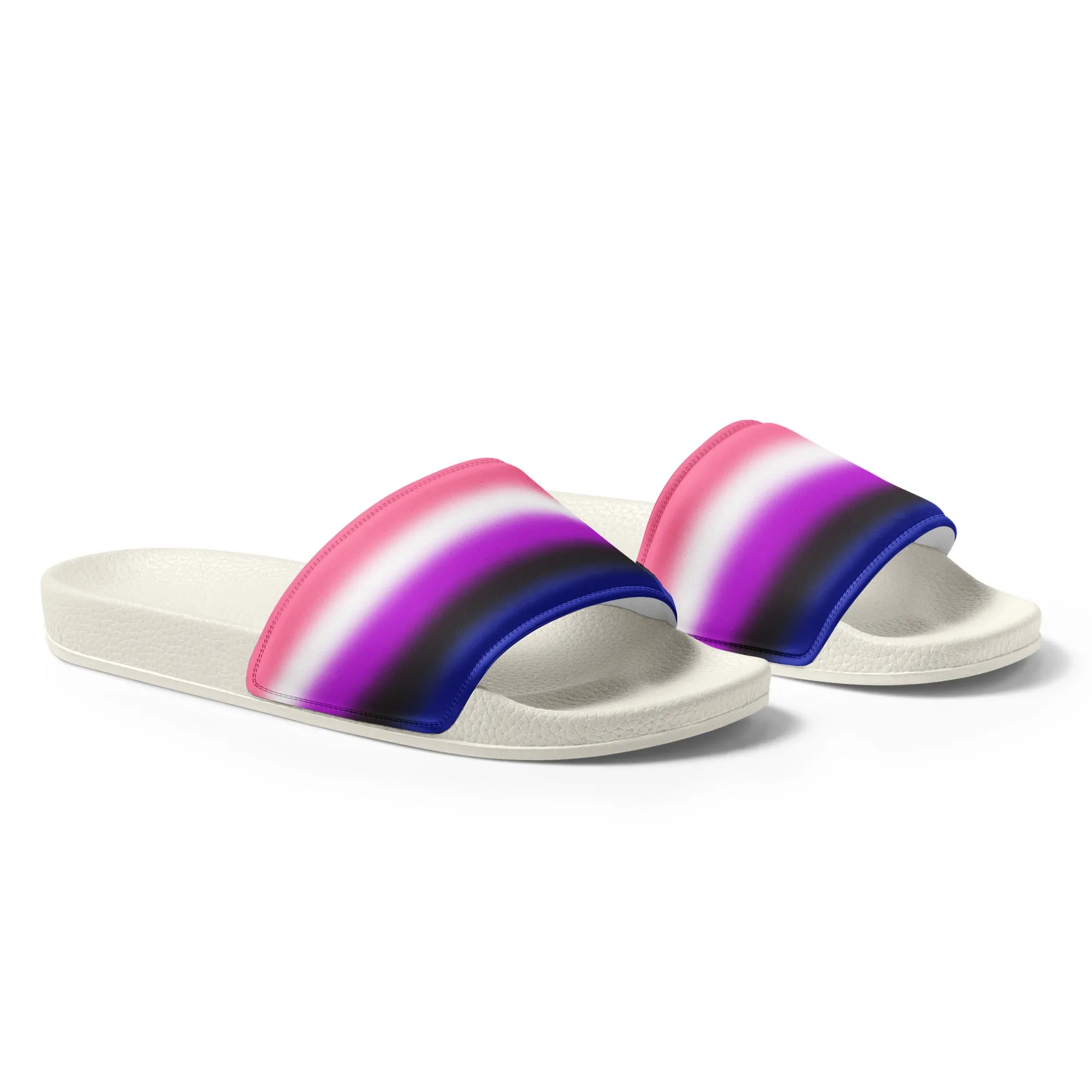 Genderfluid Pride Womens Slides Sandals