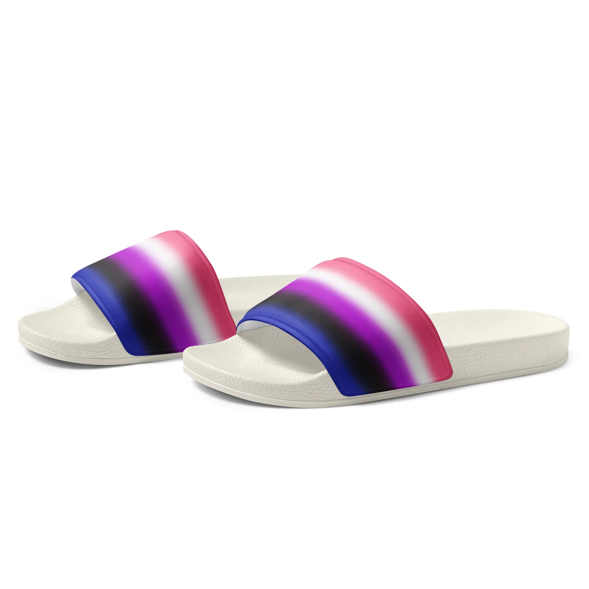 Genderfluid Pride Womens Slides Sandals