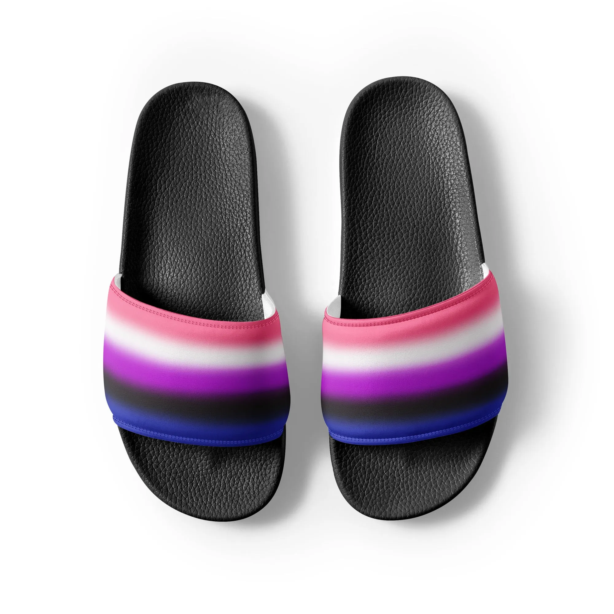 Genderfluid Pride Womens Slides Sandals