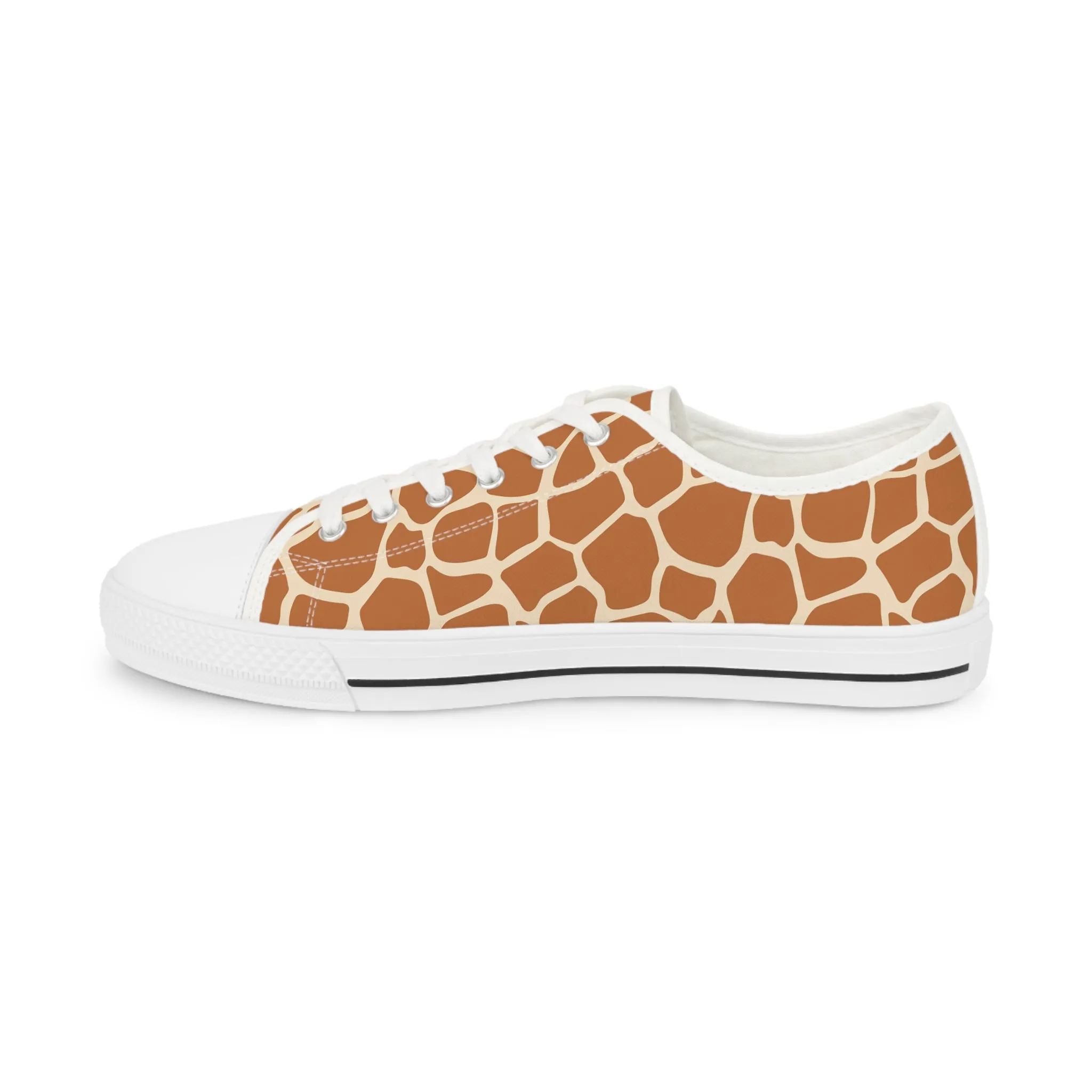 Giraffe Men's Low Top Sneakers