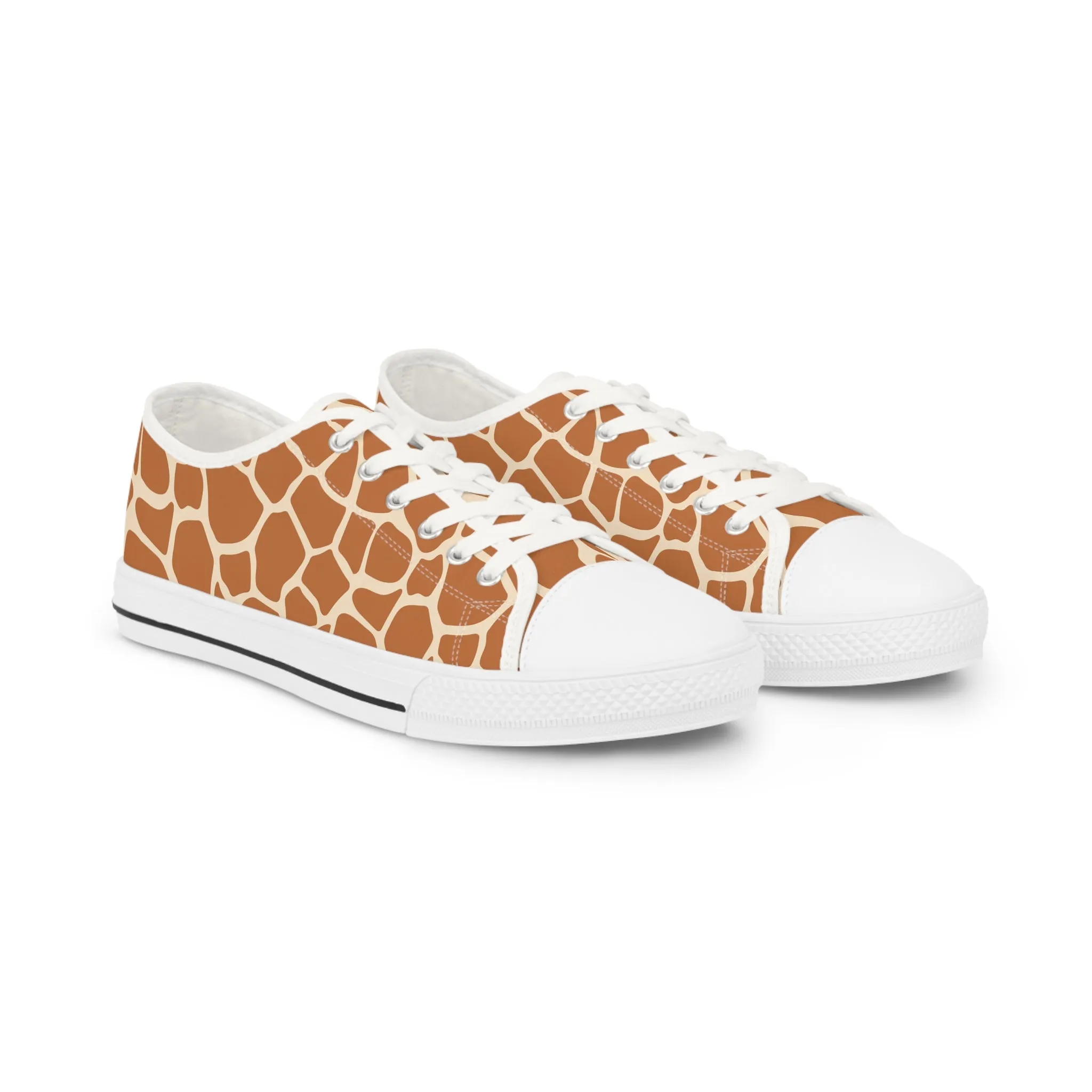 Giraffe Men's Low Top Sneakers