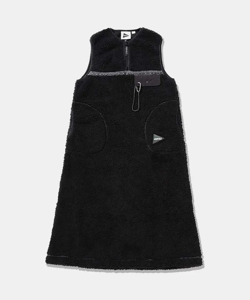 Gramicci x and wander JQ Tape Fleece Dress