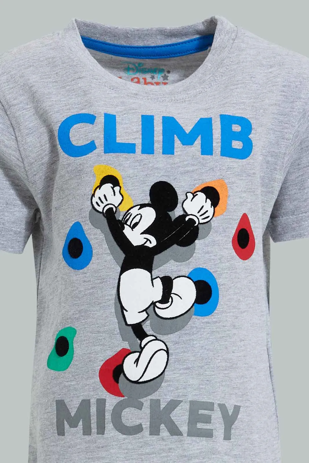 Grey Mickey Mouse T-Shirt