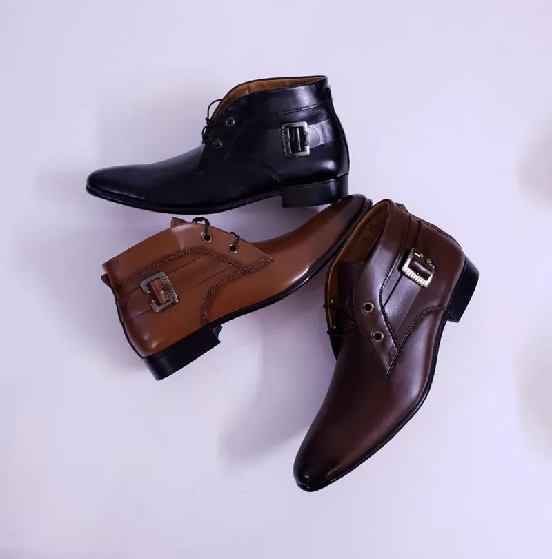 High Ankle Formal Shoes For Mens