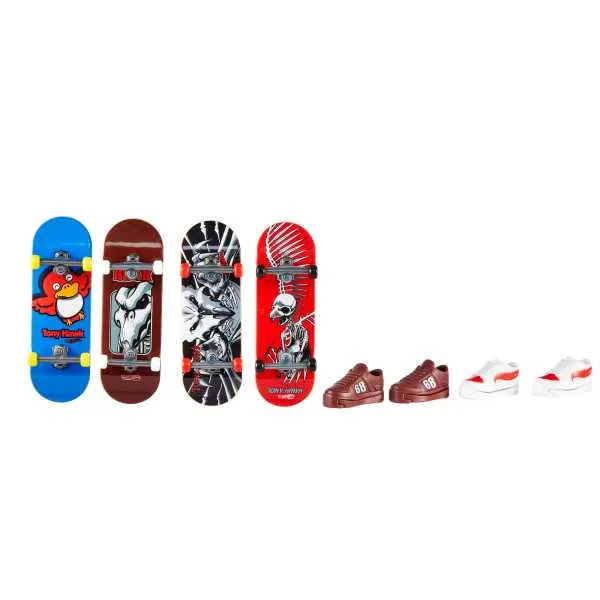 Hot Wheels Skate Fingerboard   Shoe Multipack Assorted Styles