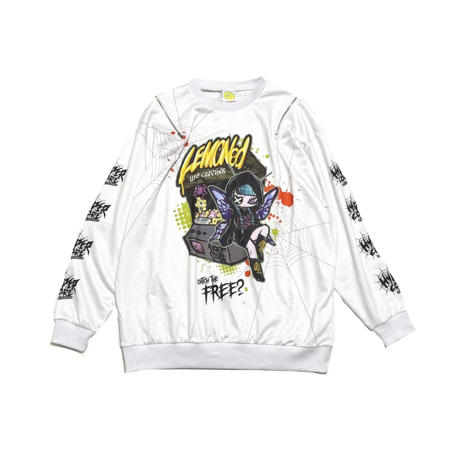 Hypercore x Lemoned "UFO Catcher" sweatshirt