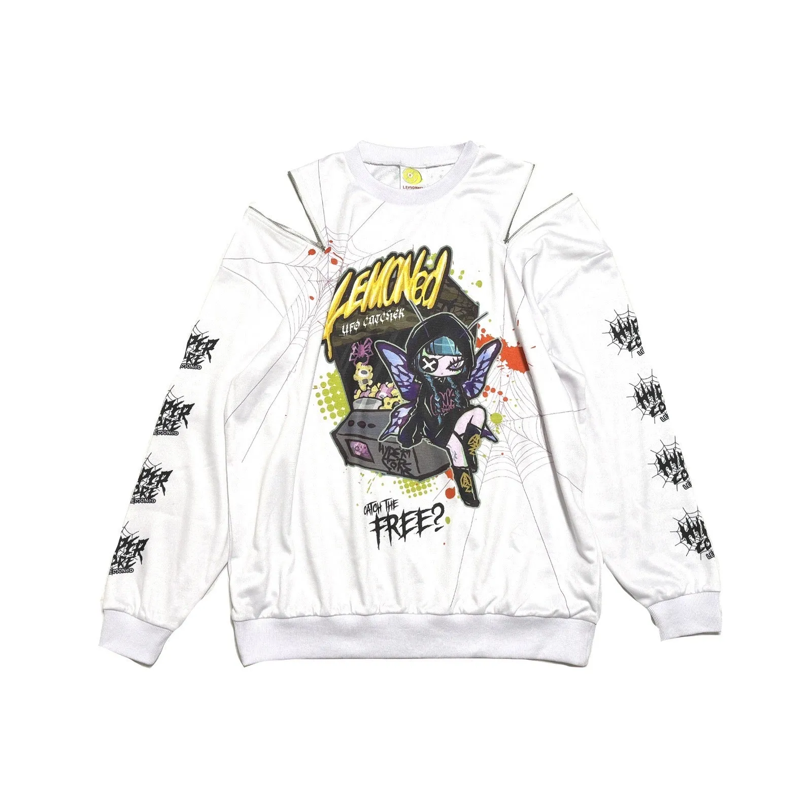 Hypercore x Lemoned "UFO Catcher" sweatshirt