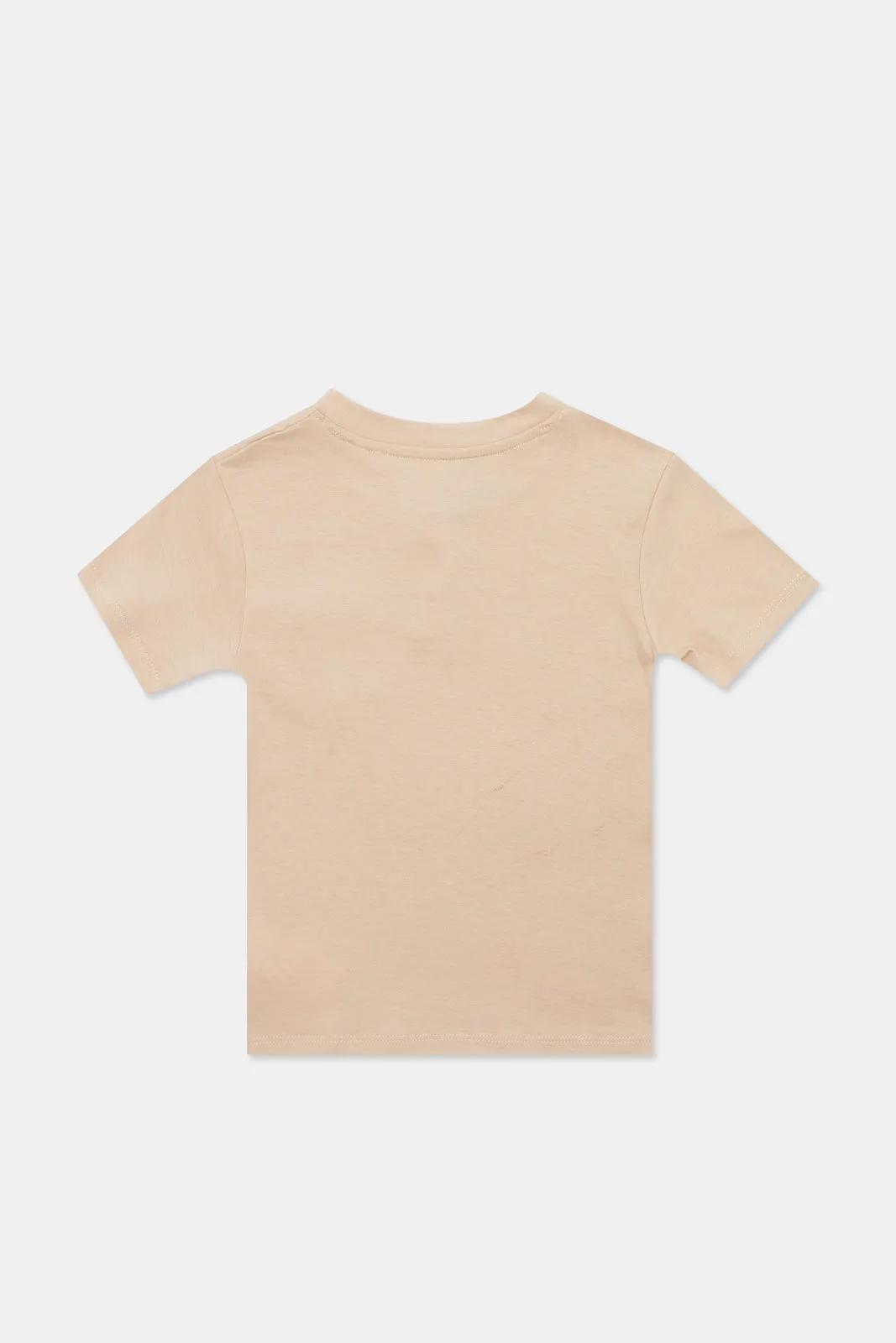 Infant Boys Cream Pocket Henley