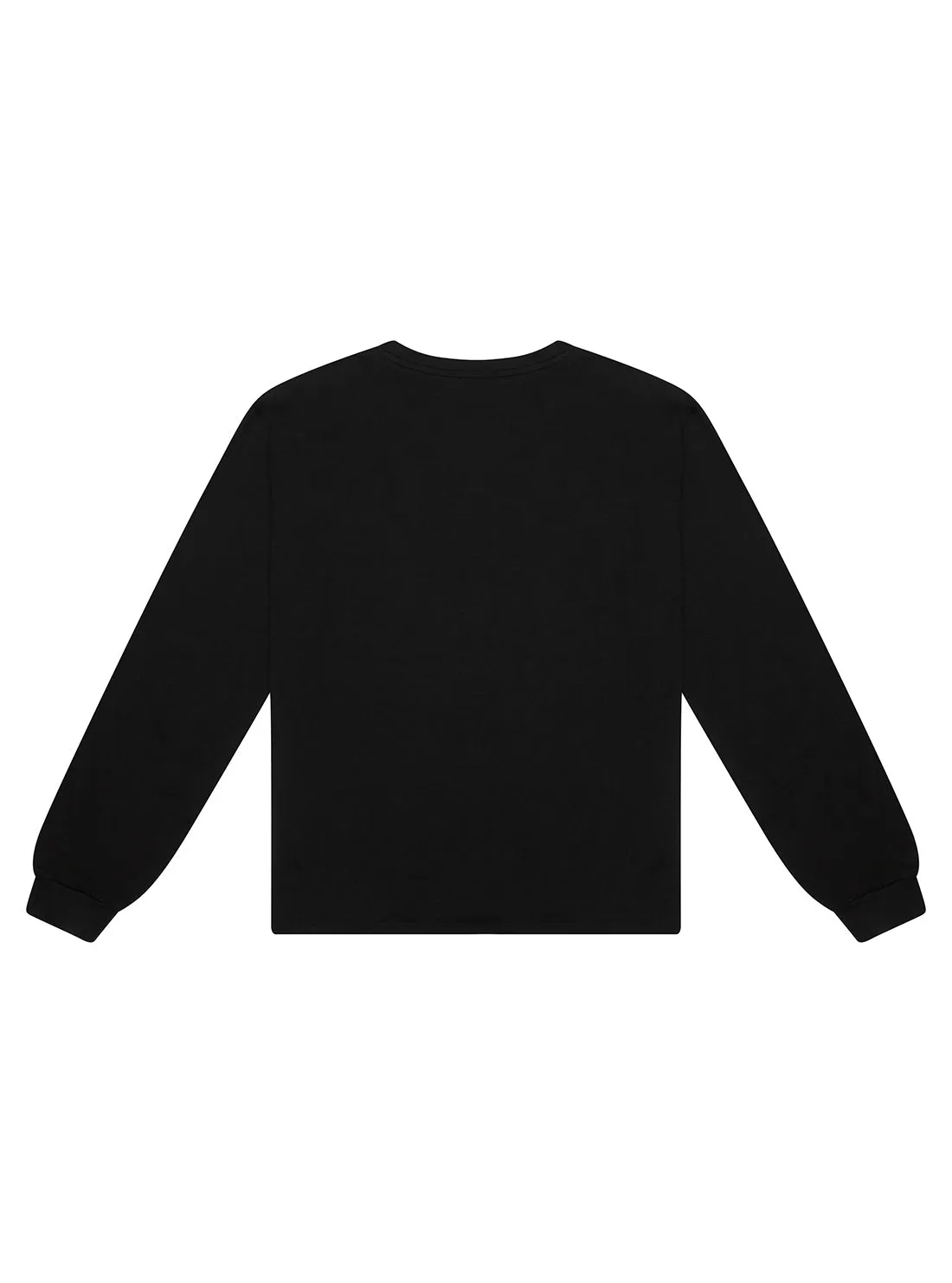 Jet Black Metallic Logo Jumper (7-16)