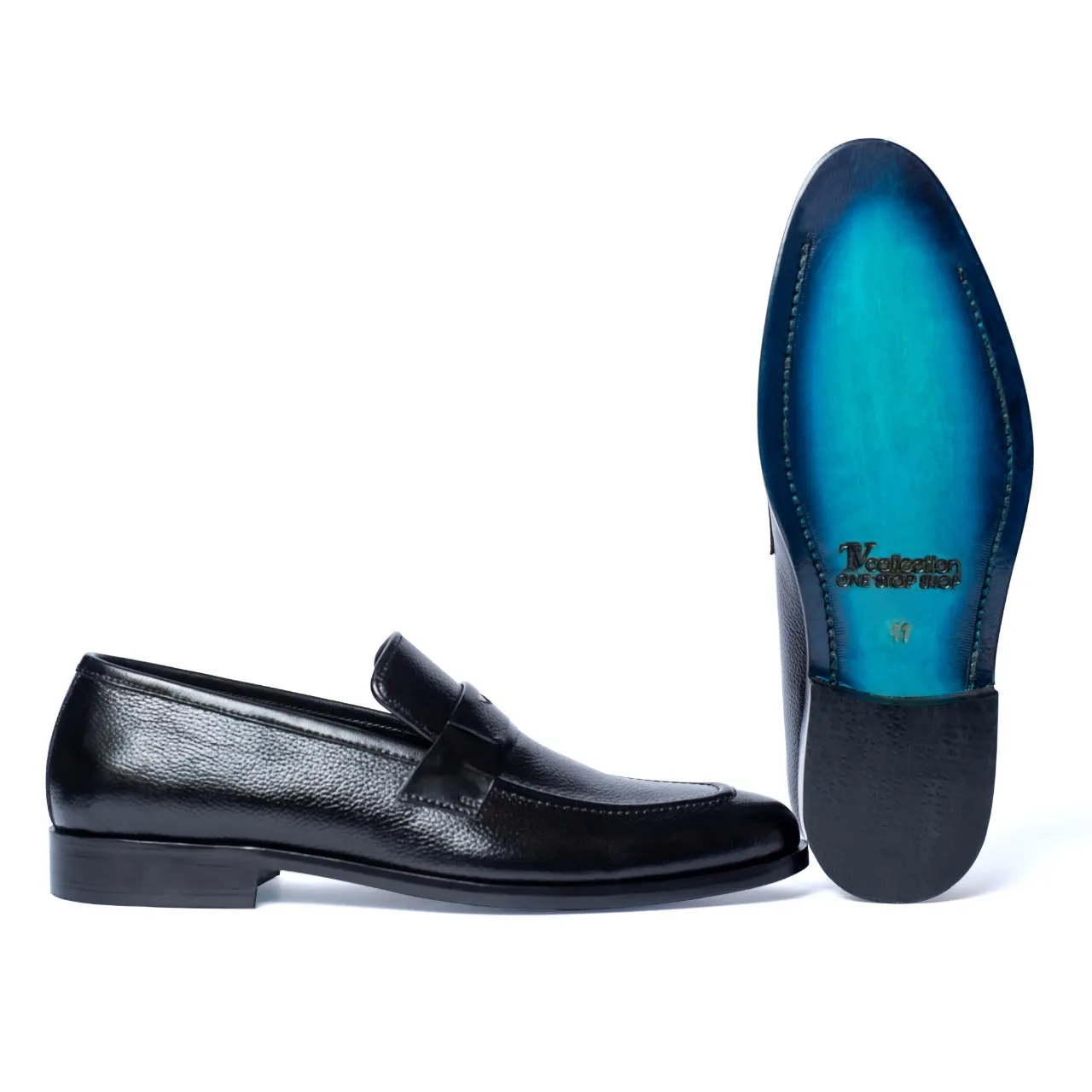 Men's Leather Loafer Shoes -TnV Collection