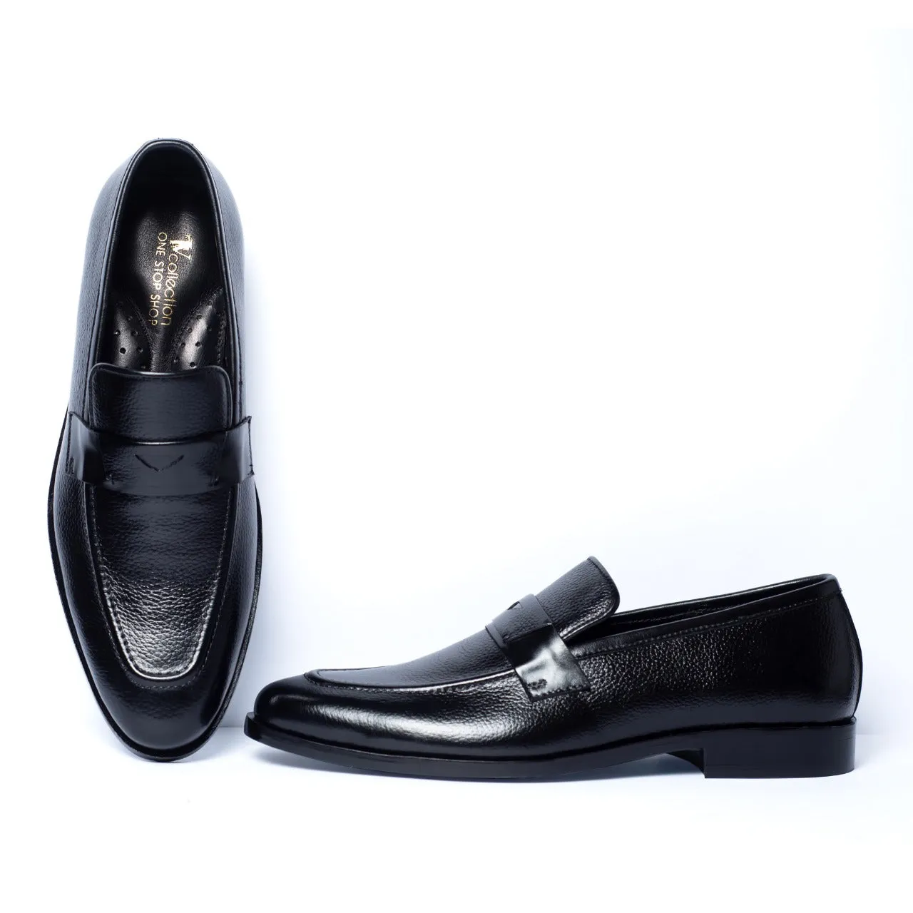 Men's Leather Loafer Shoes -TnV Collection