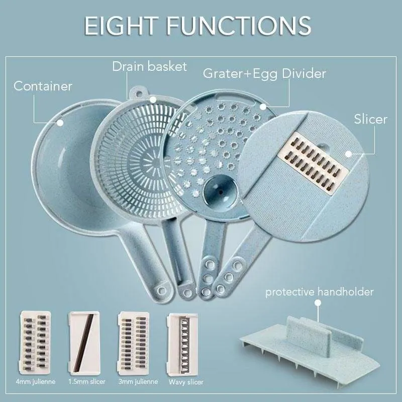 Multipurpose Vegetable Slicer Bowl