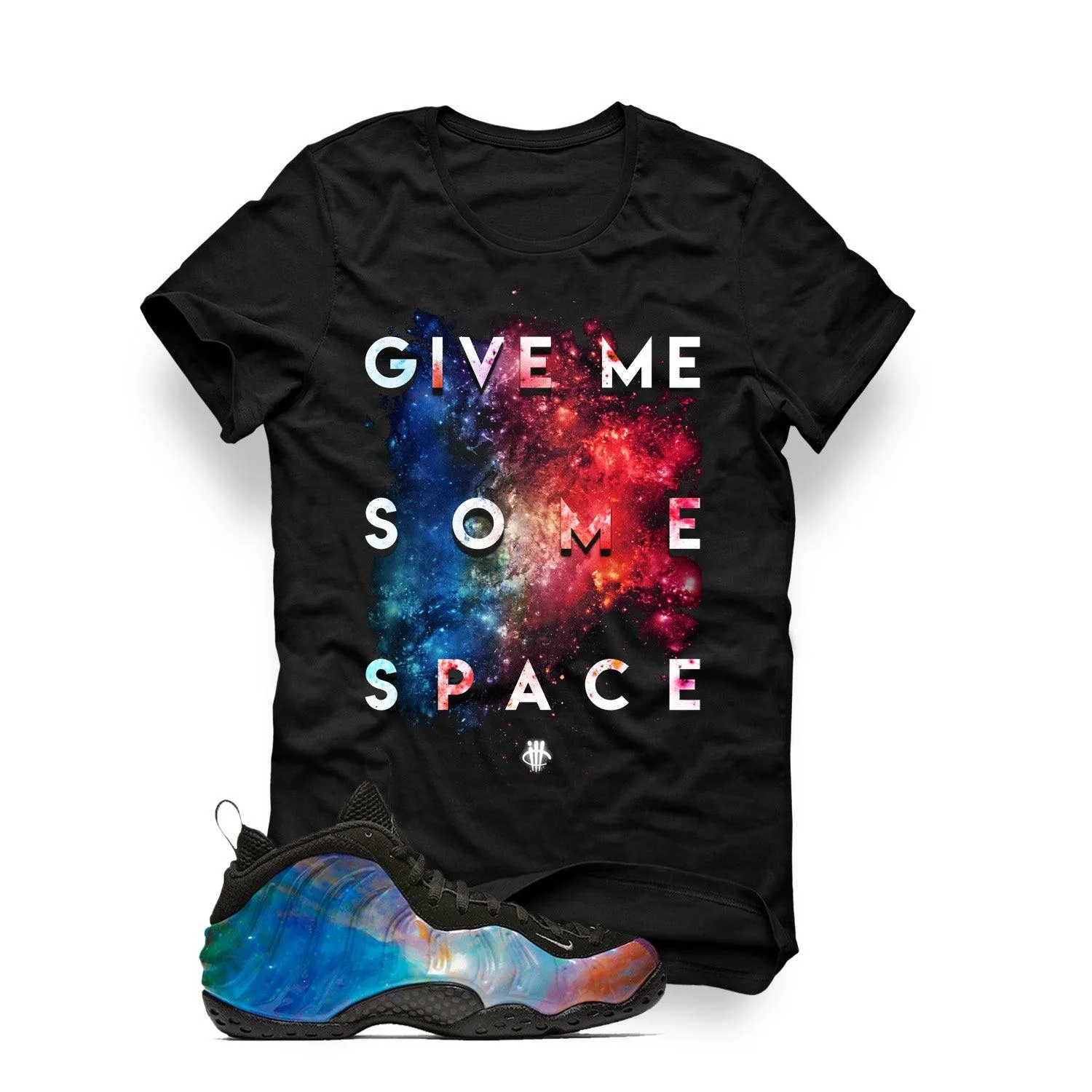 Nike Air Foamposite One Alternate Galaxy Black T (Give Me Space)