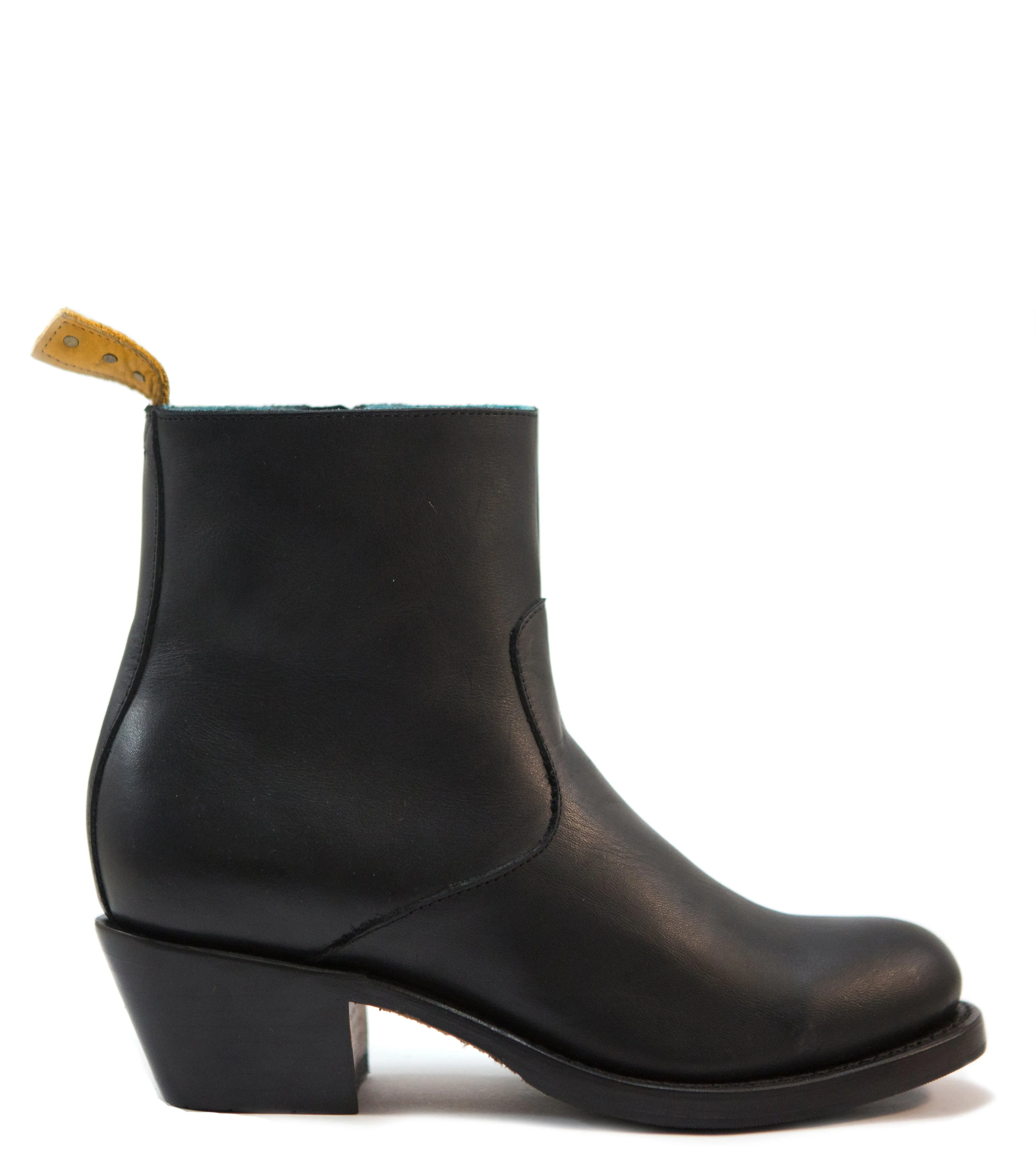 No.2070 HIGHROAD ankle zip boot Black PRE-SALE