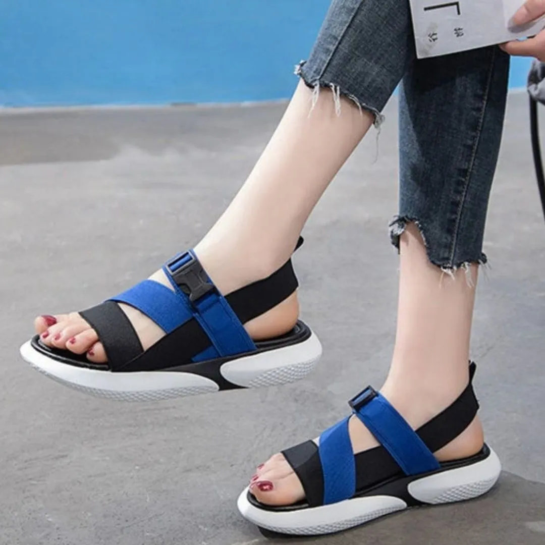 OCW™ Women Open Toe Comfortable Special Buckle Sandals Design