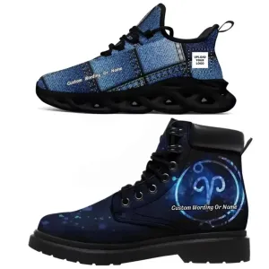 Personalized Stylish Boots and Sneaker, Custom Men and Women Combo Gift,1921-24020034-2016MS-23025001