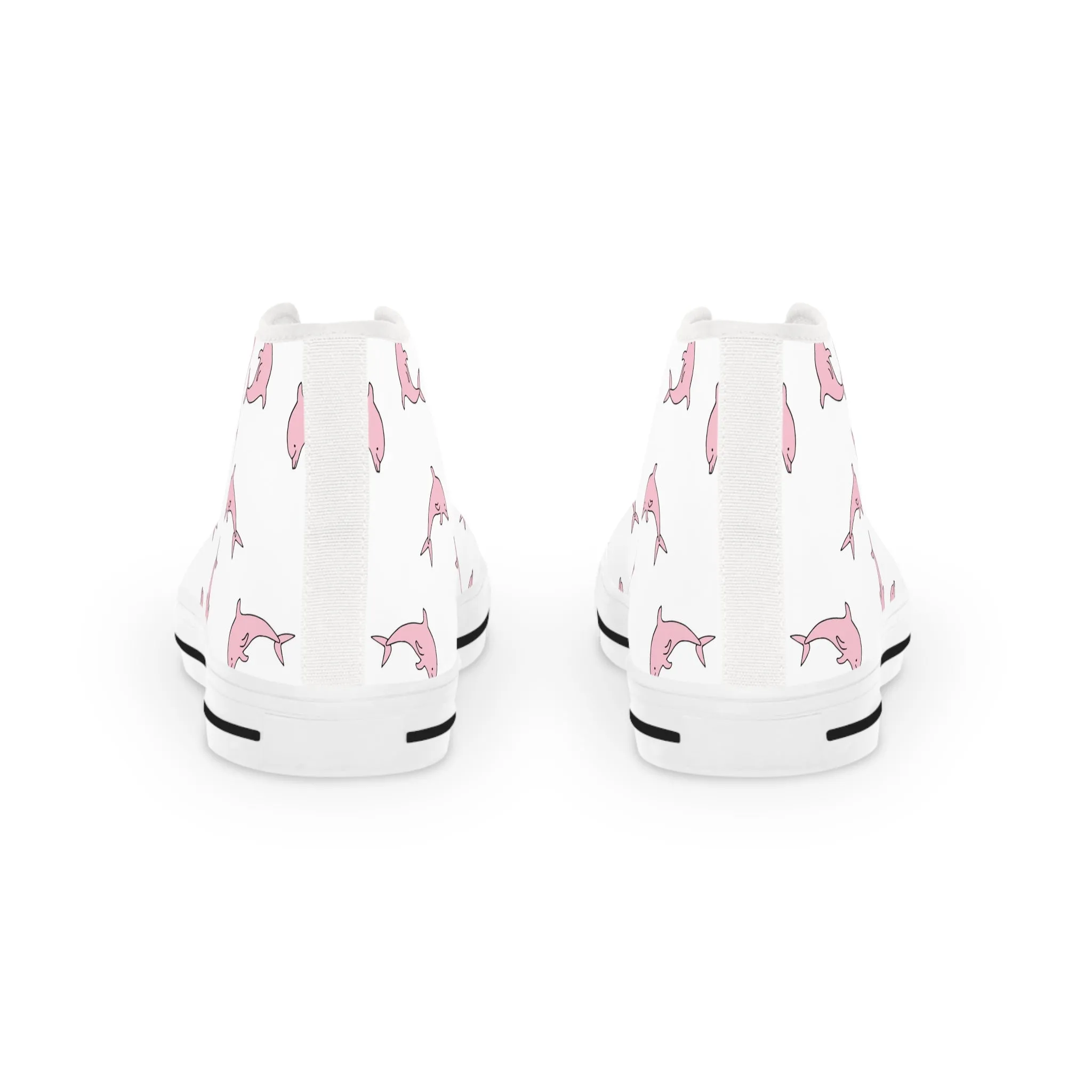 Pink Dolphins Men's High Top Sneakers