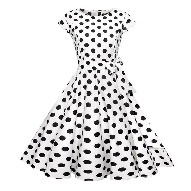 Polka Vintage Party Dress