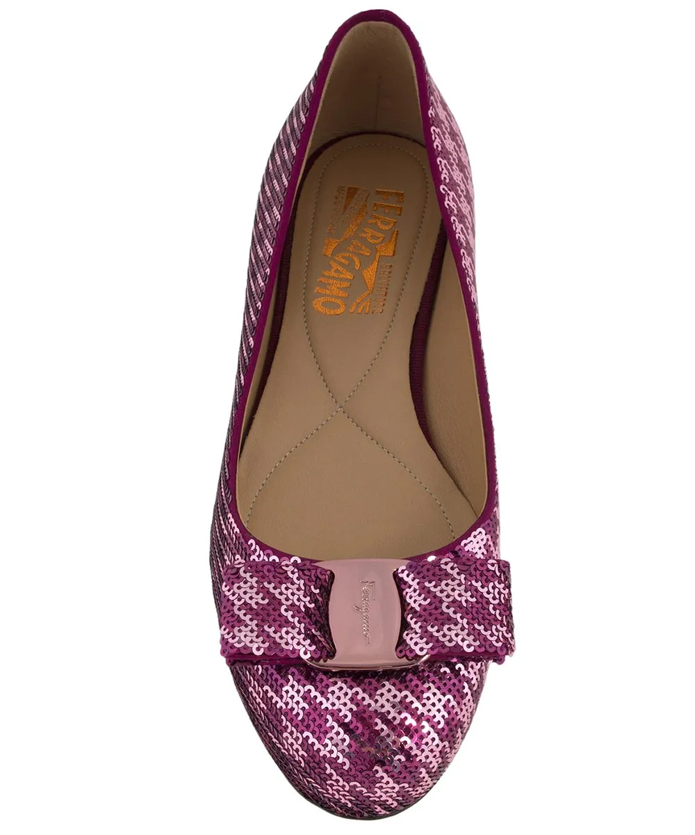 Salvatore Ferragamo Varina Ballet Flats | Vin Rasso