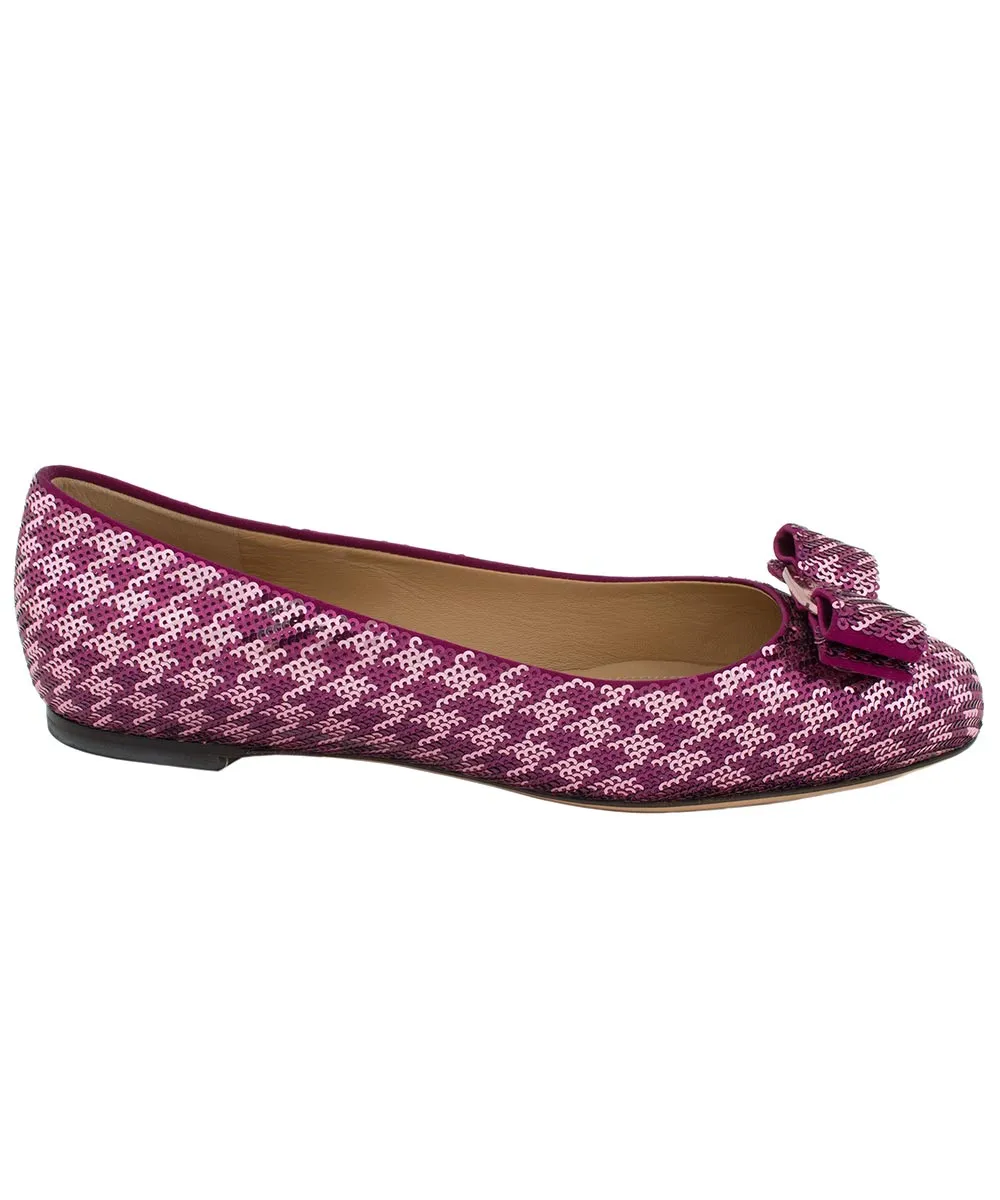 Salvatore Ferragamo Varina Ballet Flats | Vin Rasso