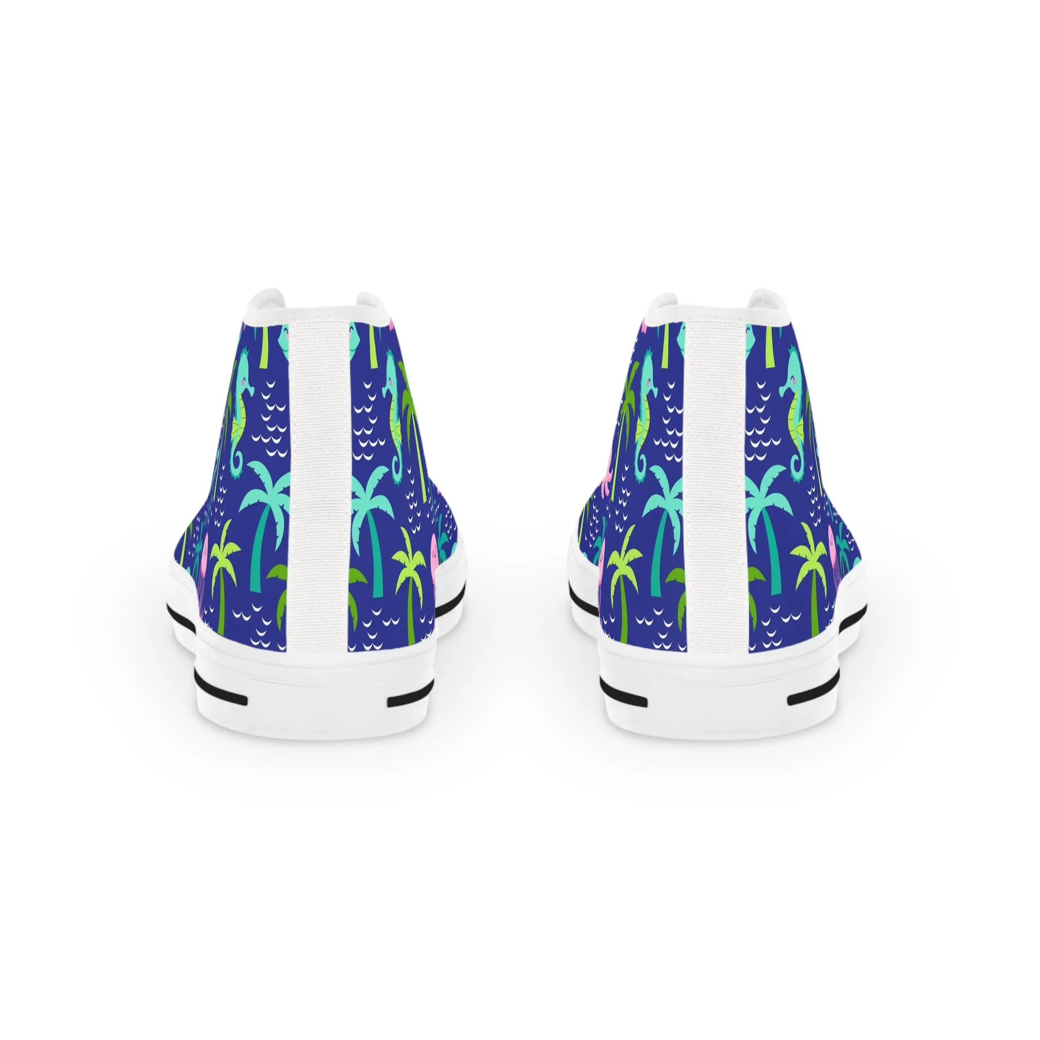 Sea Life Octopus Men's High Top Sneakers