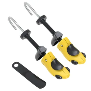 Shoe Stretchers with Shoe Horn Yellow EU 34-37 Plastic