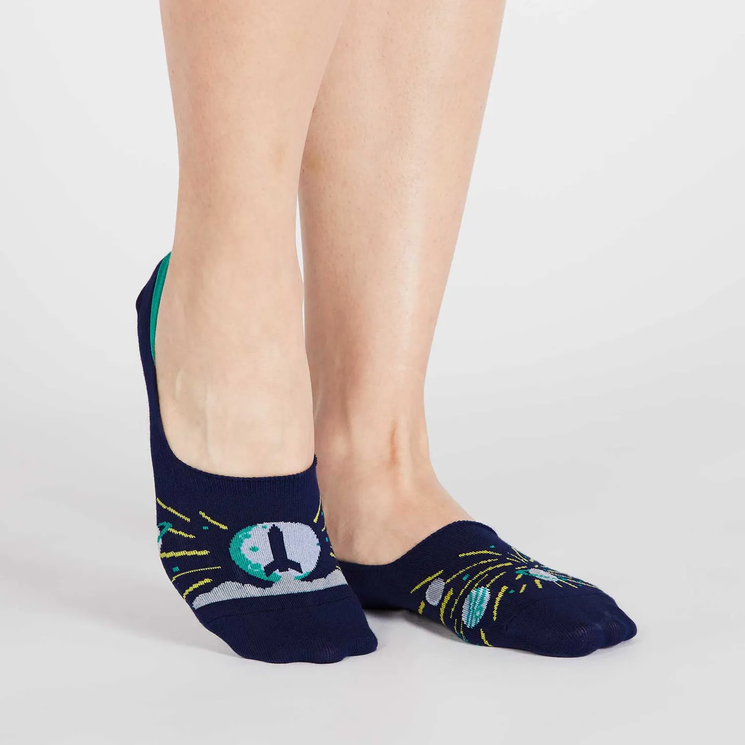 Sock It To Me Women's No Show Socks - Lightspeed