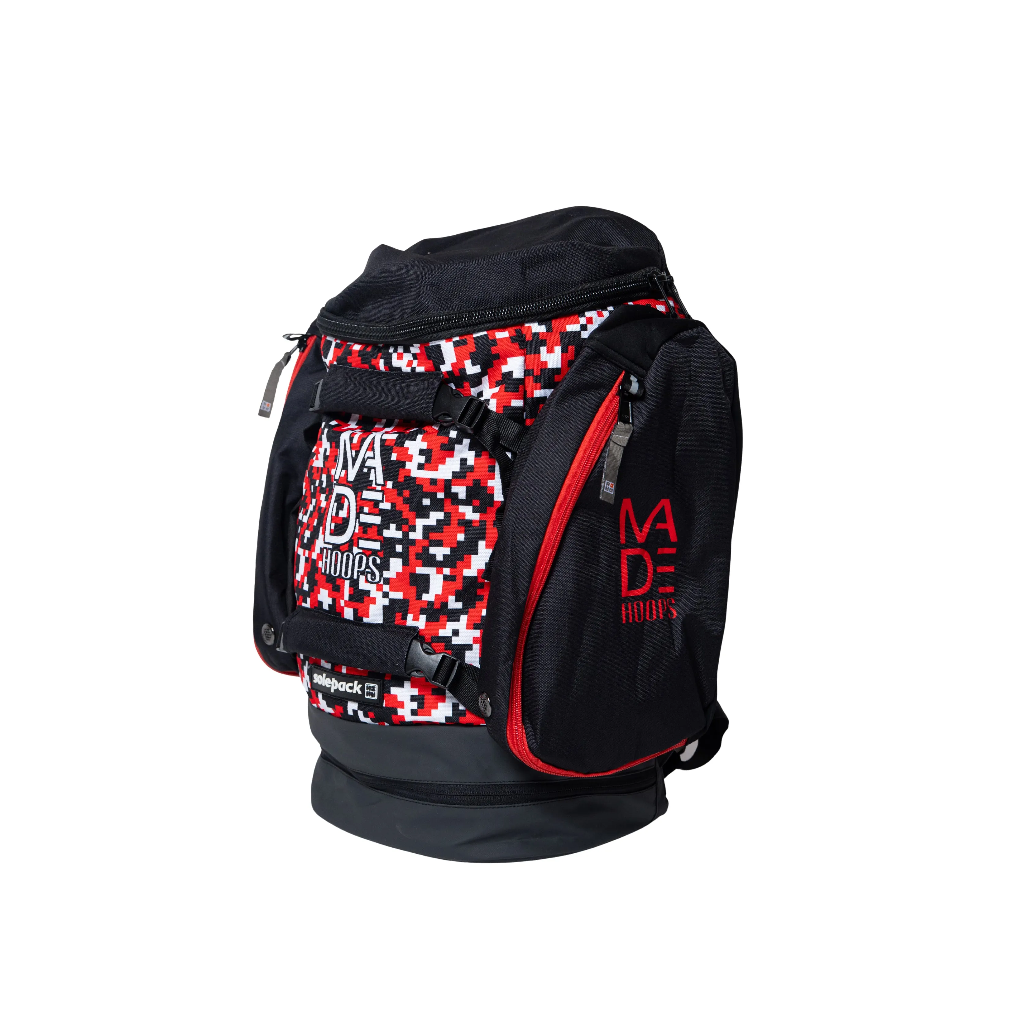 SOLEPACK x MADE HOOPS BACKPACK | DIGI CAMO RED