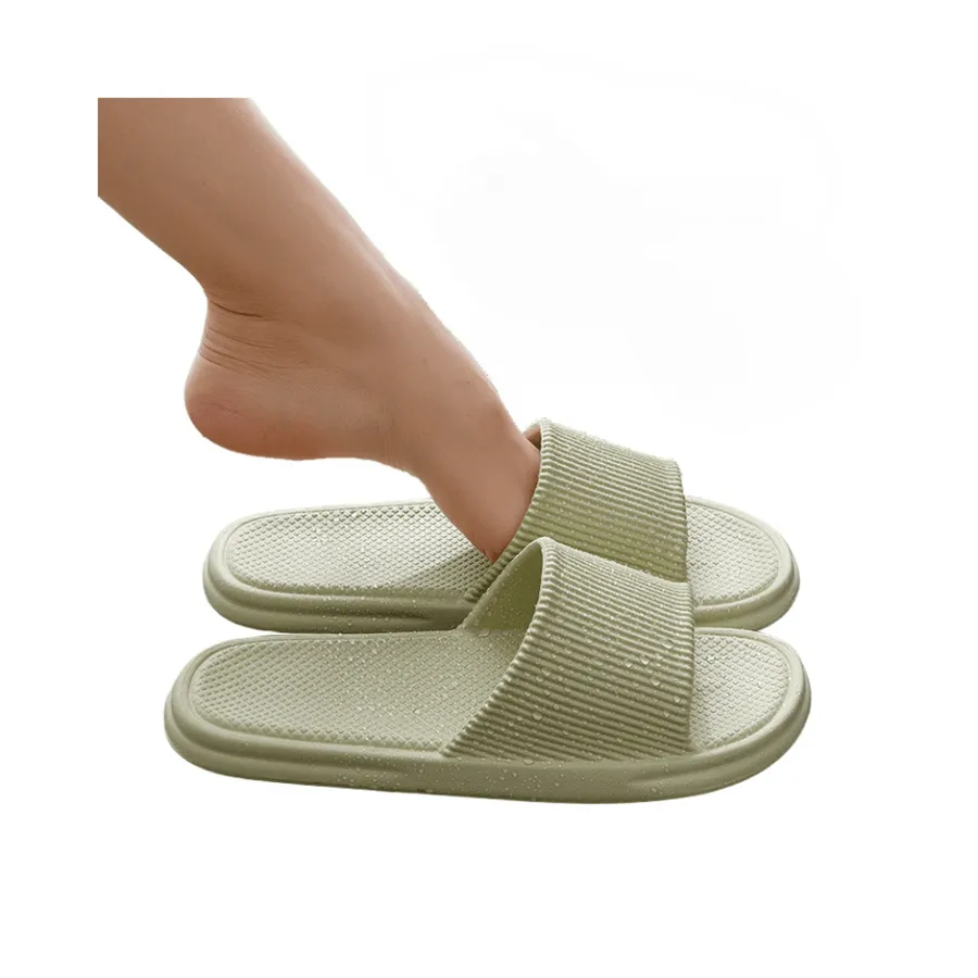 Summer Couples EVA Indoor Slippers For Home Use, Breathable And Quick-Drying Bath Anti-Slip Slippers For Women And Men