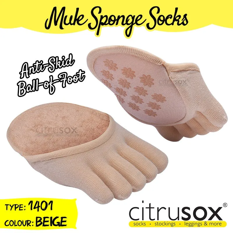 Toe Toppers Anti-Skid Grip Mules Socks