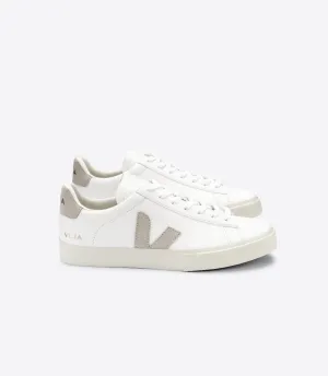 VEJA - Campo M - Chromefree Extra White Natural Suede