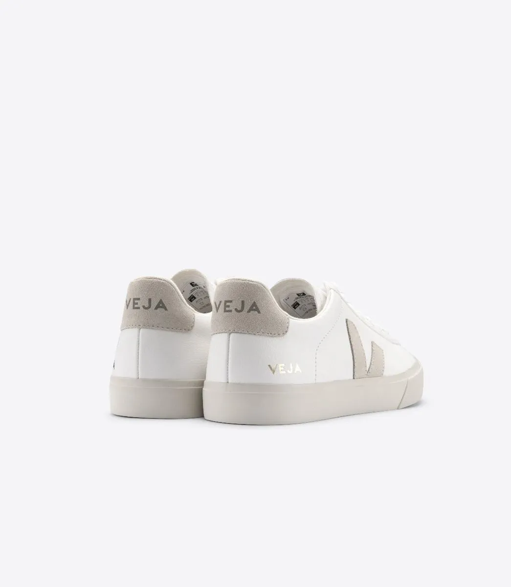 VEJA - Campo M - Chromefree Extra White Natural Suede