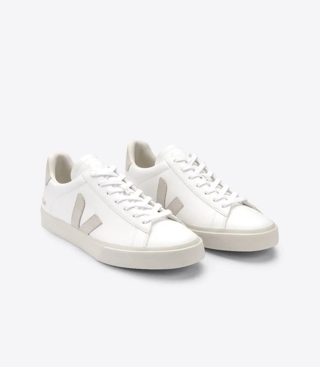 VEJA - Campo M - Chromefree Extra White Natural Suede