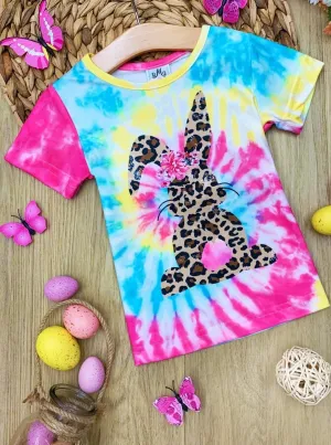 Wild Tie Dye Bunny Top